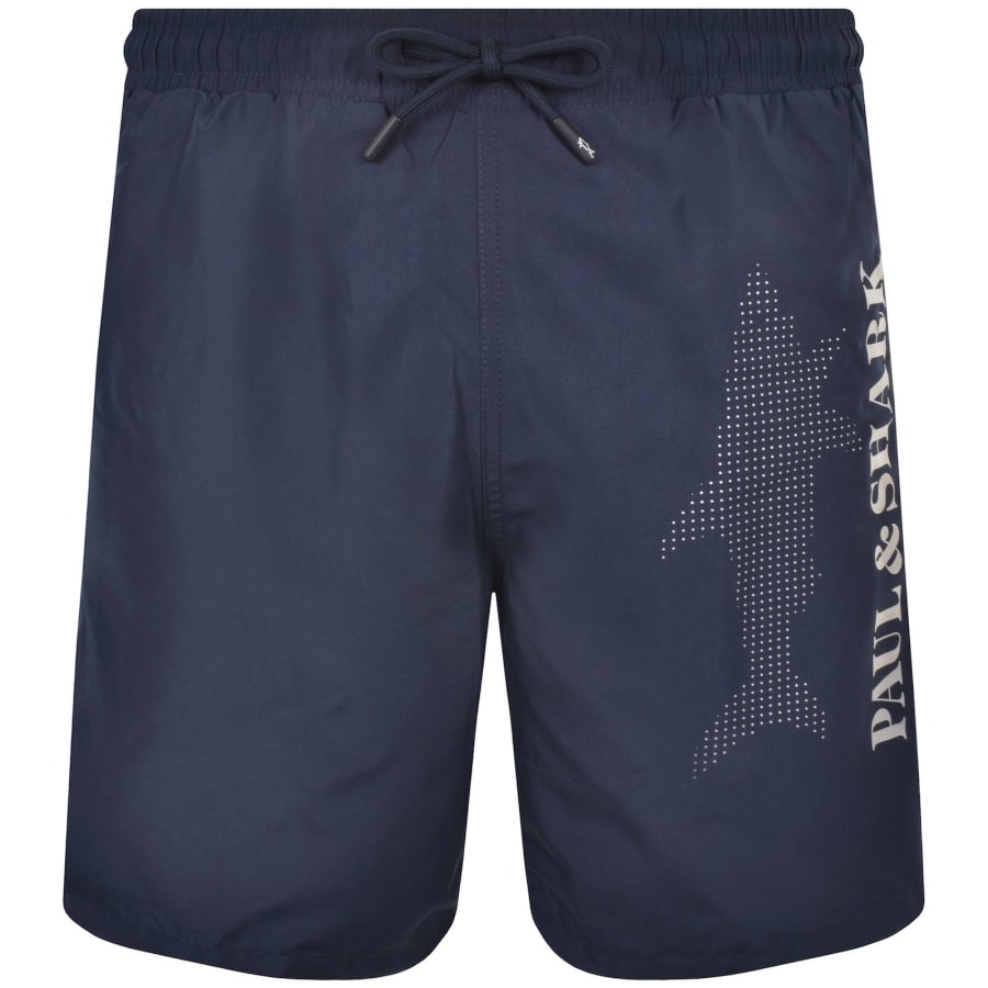 Image number 1 for Paul And Shark Save The Sea Swim Shorts Navy