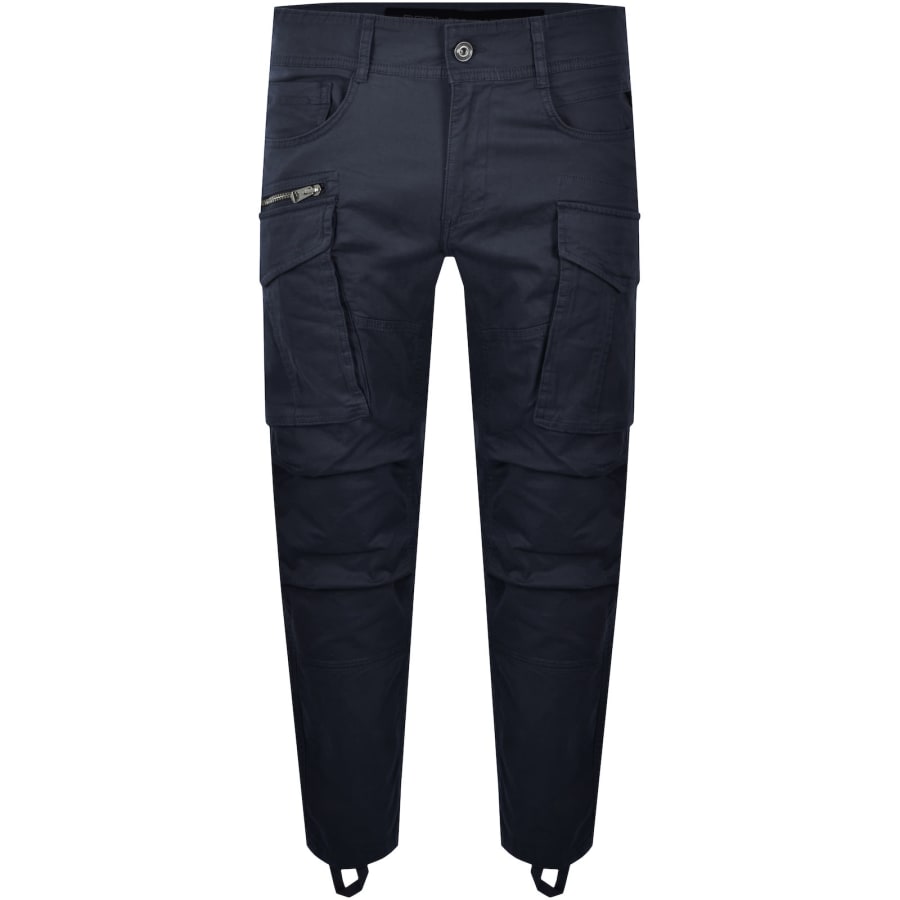 Image number 1 for Replay Joe Cargo Trousers Navy