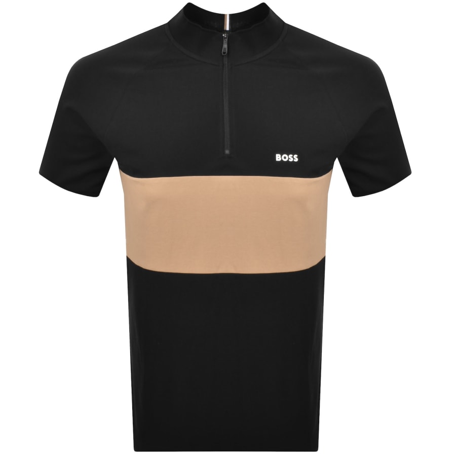 Image number 1 for BOSS Pollan Polo T Shirt Black