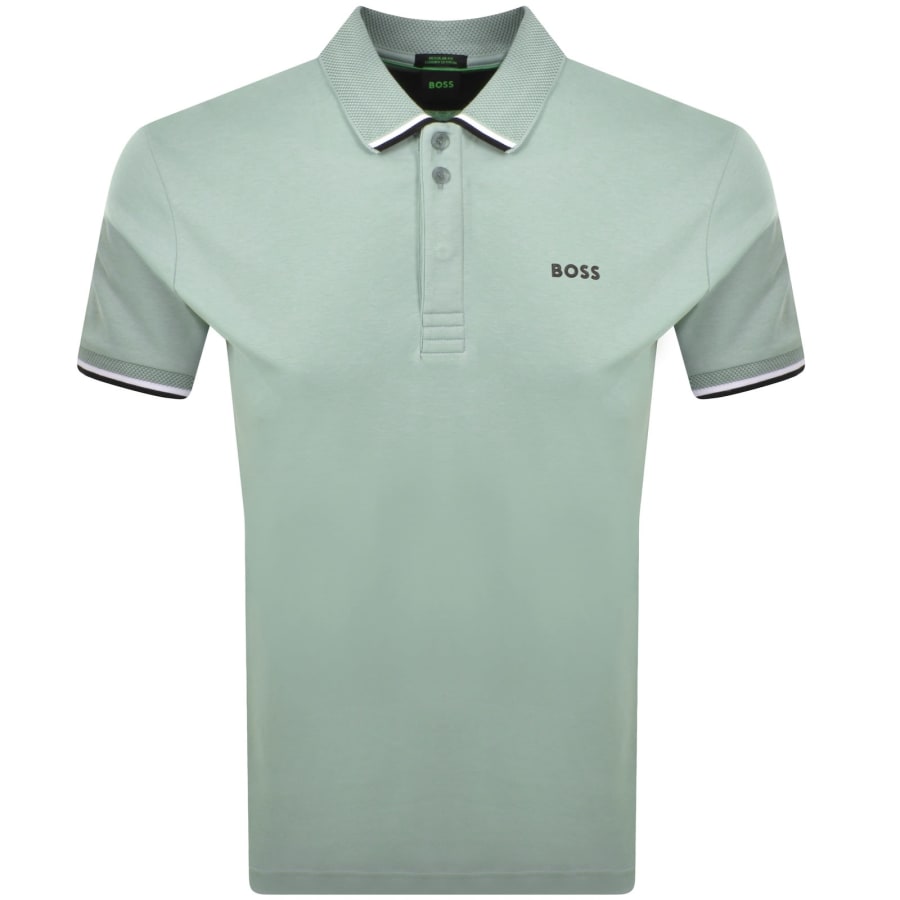 Image number 1 for BOSS Paddy Lux Polo T Shirt Green