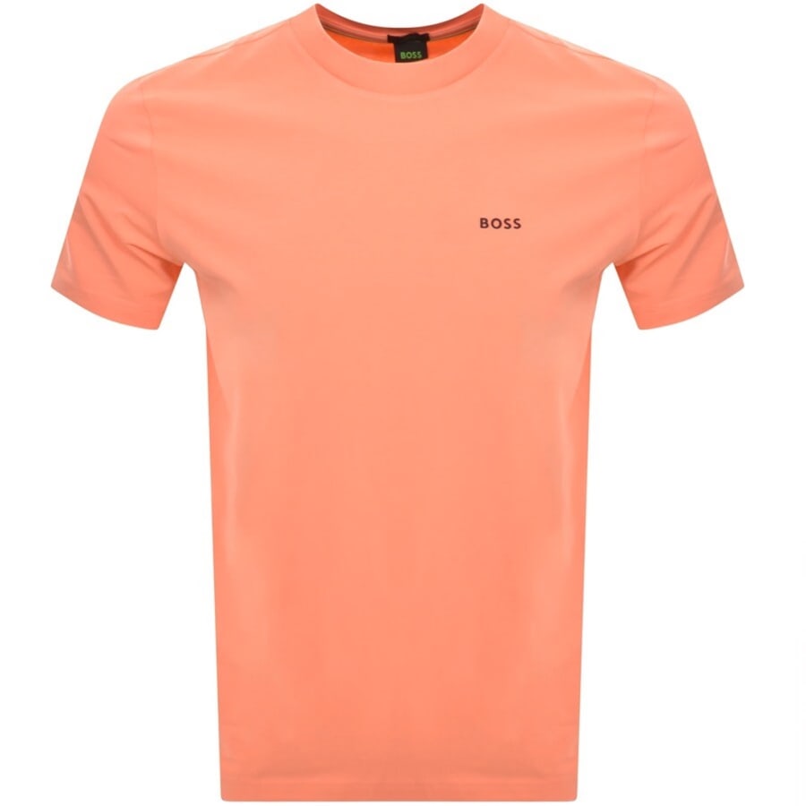 Image number 1 for BOSS Tee T Shirt Orange