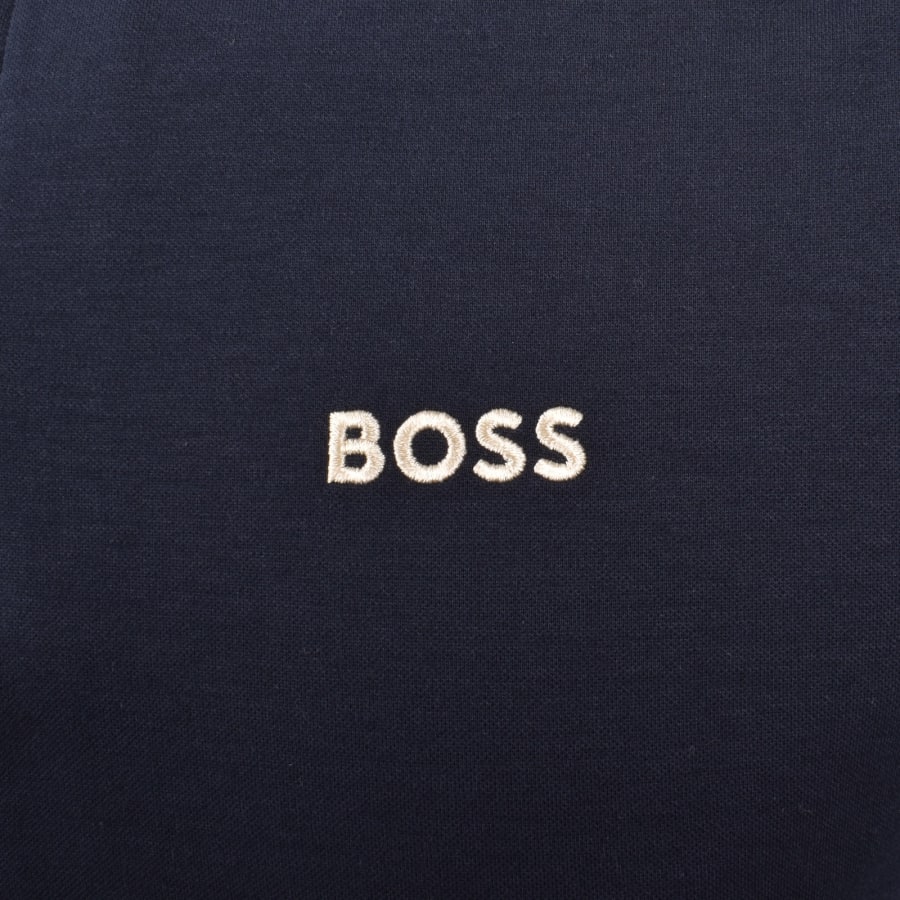 Image number 3 for BOSS Full Zip Sweatshirt Blue