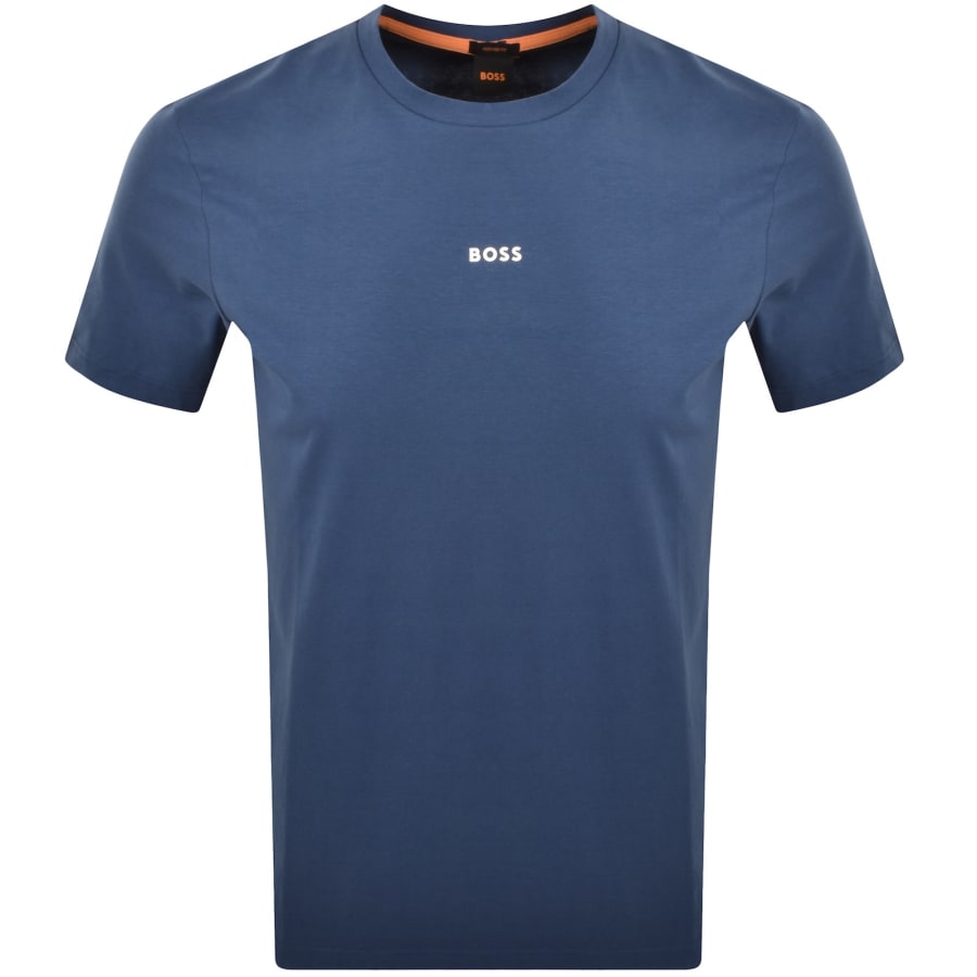 Image number 1 for BOSS TChup Logo T Shirt Blue