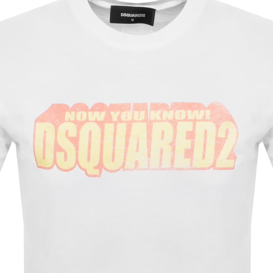 Image number 3 for DSQUARED2 Logo T Shirt White
