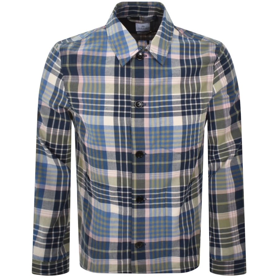 Image number 1 for Paul Smith Casual Fit Jacket Blue