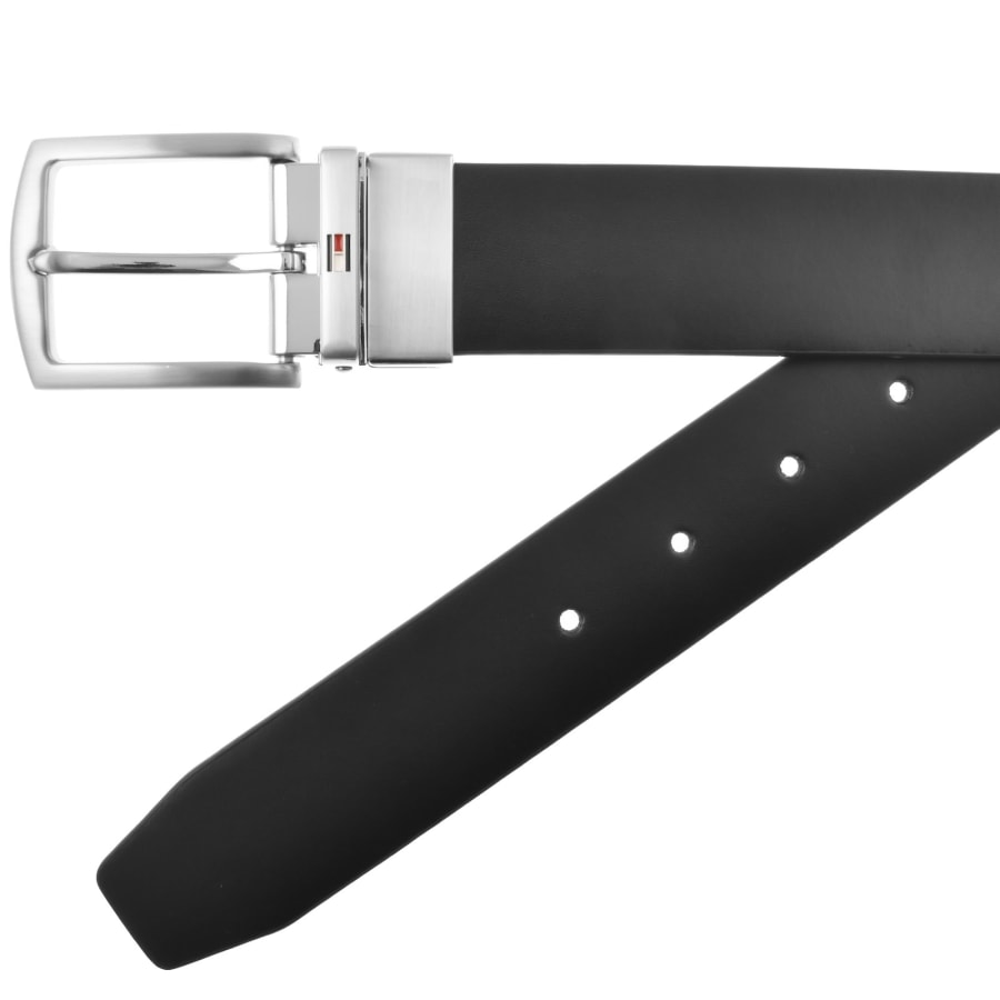 Image number 2 for Tommy Hilfiger Denton 3.5 Reversible Belt Black