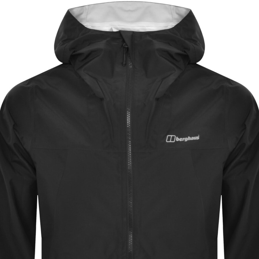 Image number 2 for Berghaus Deluge Pro 3.0 Hooded Jacket Black
