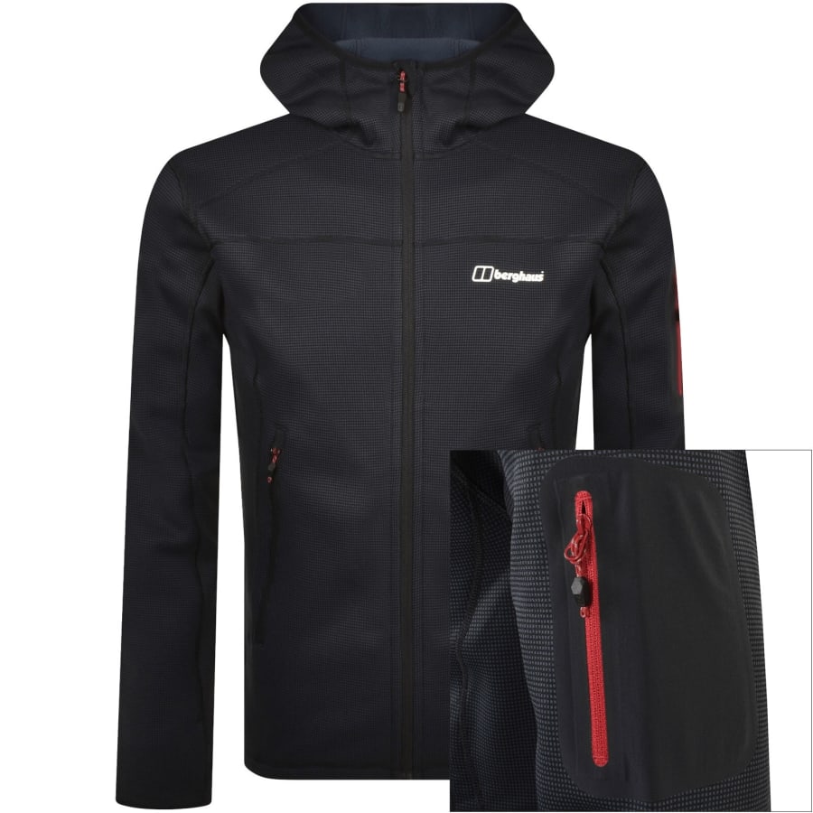 Image number 1 for Berghaus Pravitale 2.0 Hooded Jacket Black
