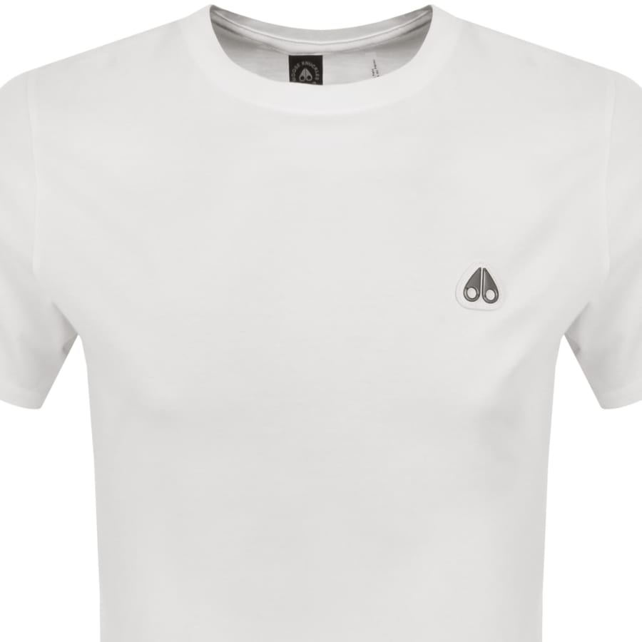 Image number 2 for Moose Knuckles Crescent T Shirt White