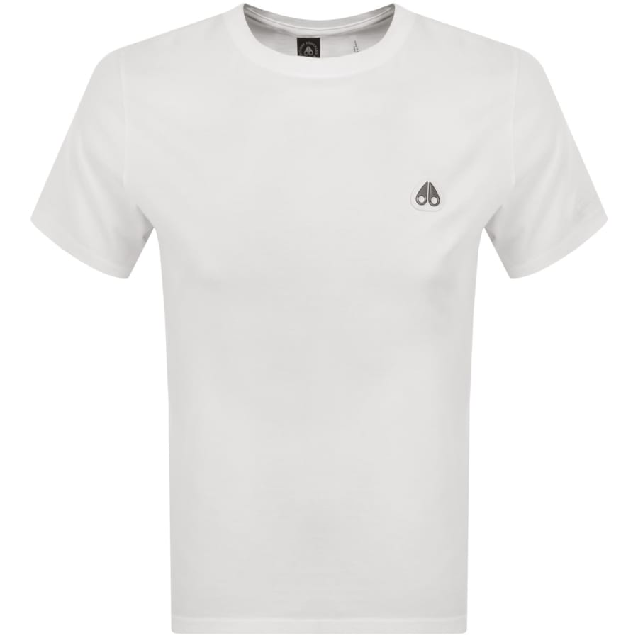 Image number 1 for Moose Knuckles Crescent T Shirt White