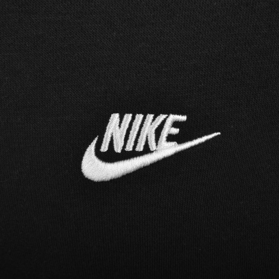 Image number 3 for Nike Club Hoodie Black