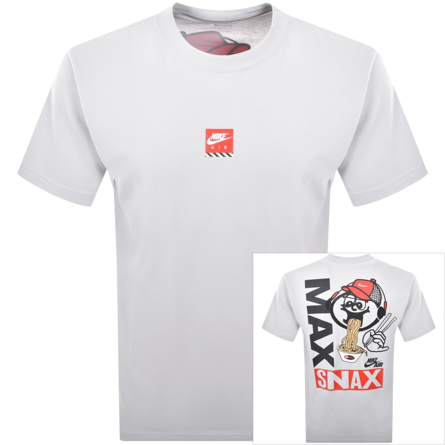 Image number 1 for Nike Sole Food T Shirt Grey