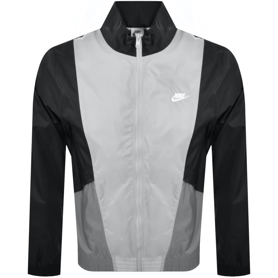 Image number 3 for Nike Club Woven Tracksuit Black
