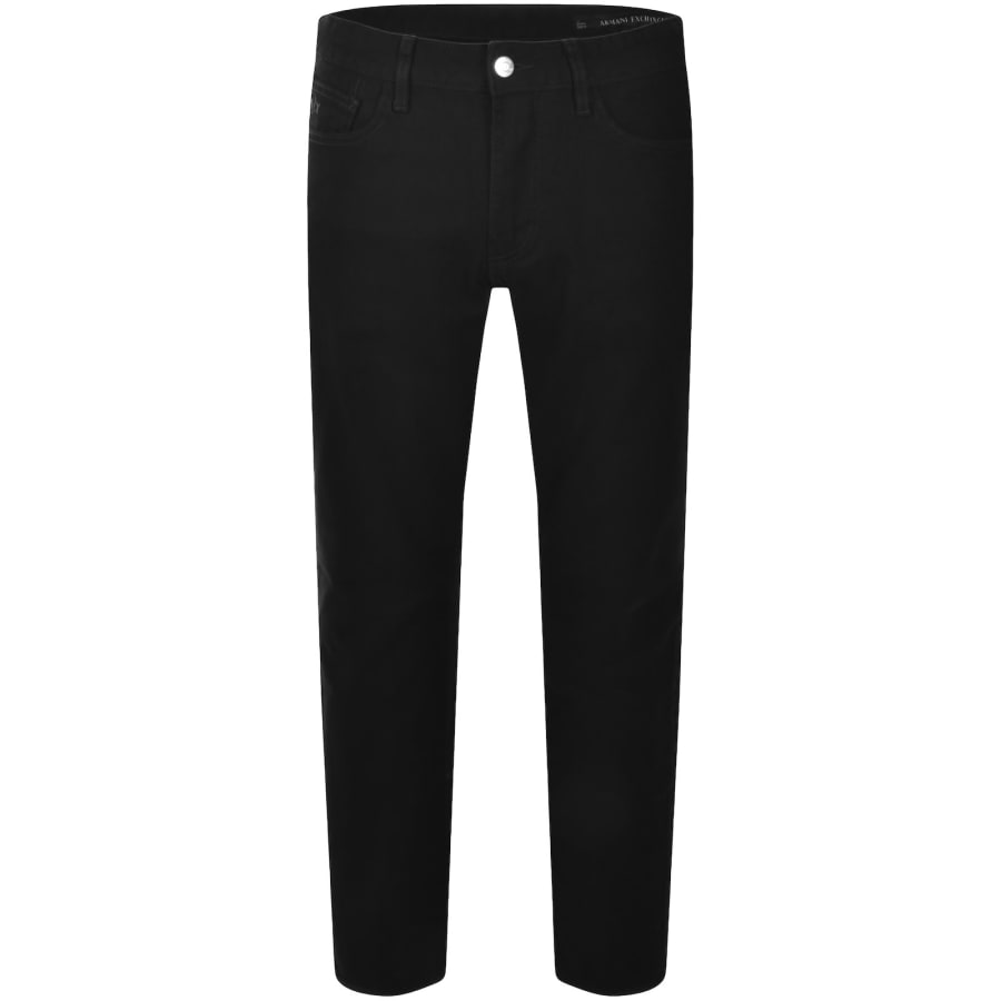 Image number 2 for Armani Exchange J14 Skinny Fit Jeans Black