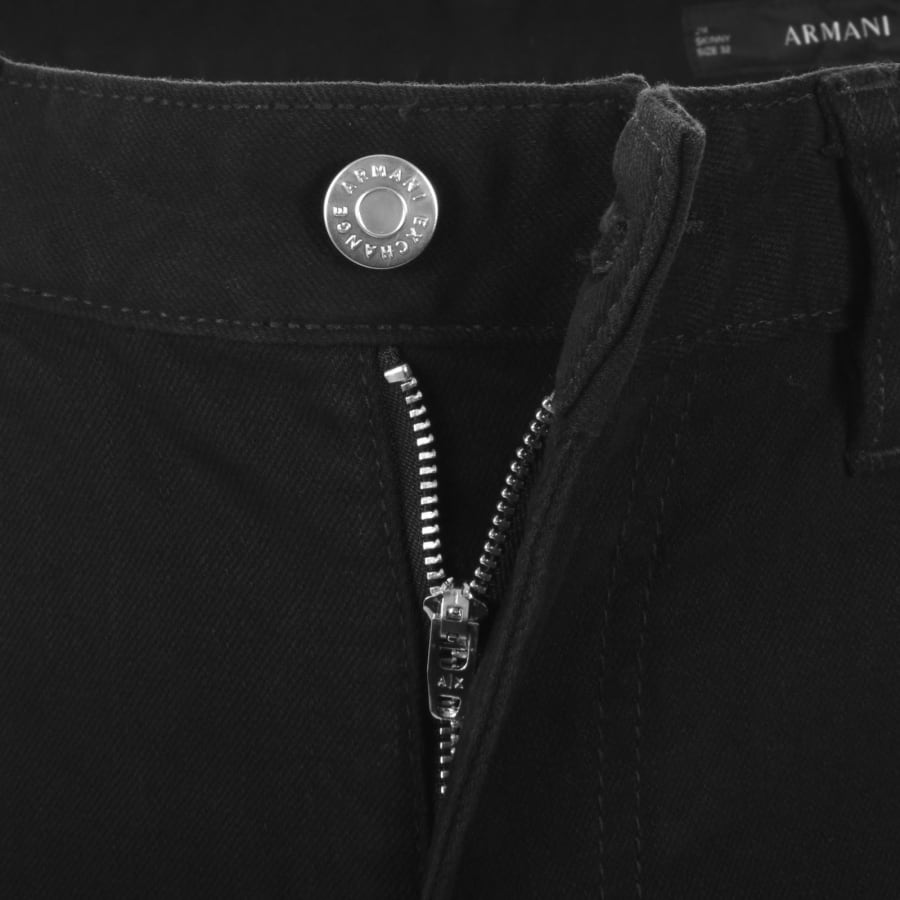 Image number 5 for Armani Exchange J14 Slim Fit Jeans Black