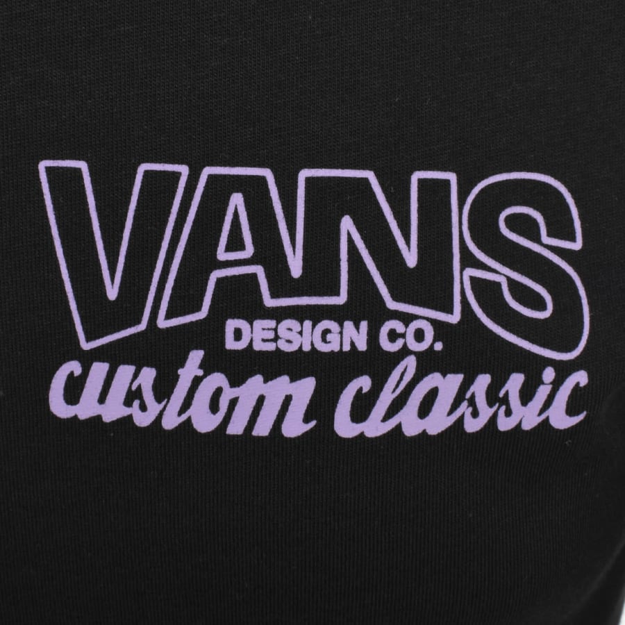Image number 4 for Vans Shop Front T Shirt Black