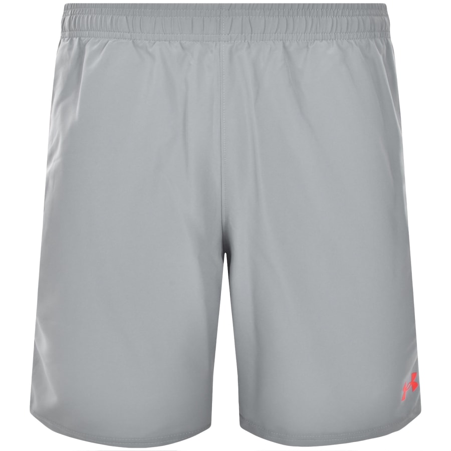 Image number 1 for Under Armour Logo Shorts Grey