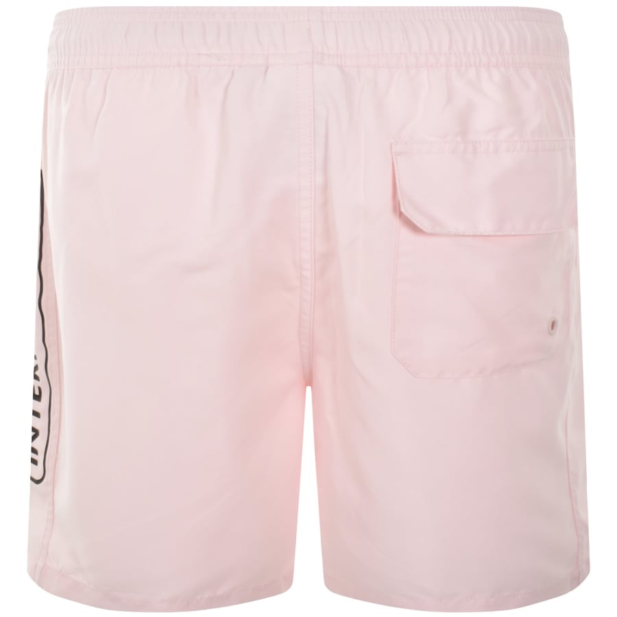 Image number 3 for Barbour International Logo Swim Shorts Pink