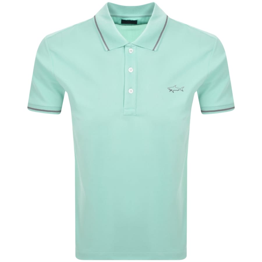 Image number 1 for Paul And Shark Seaqual Polo T Shirt Blue