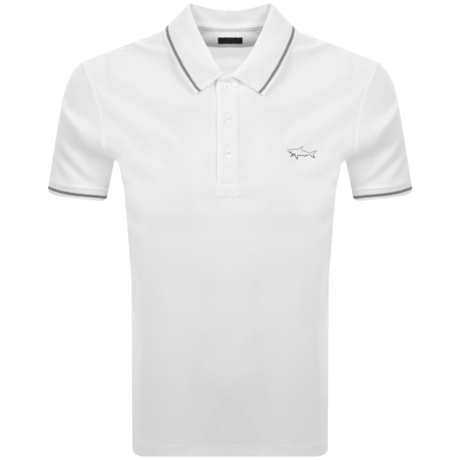 Image number 1 for Paul And Shark Seaqual Polo T Shirt White
