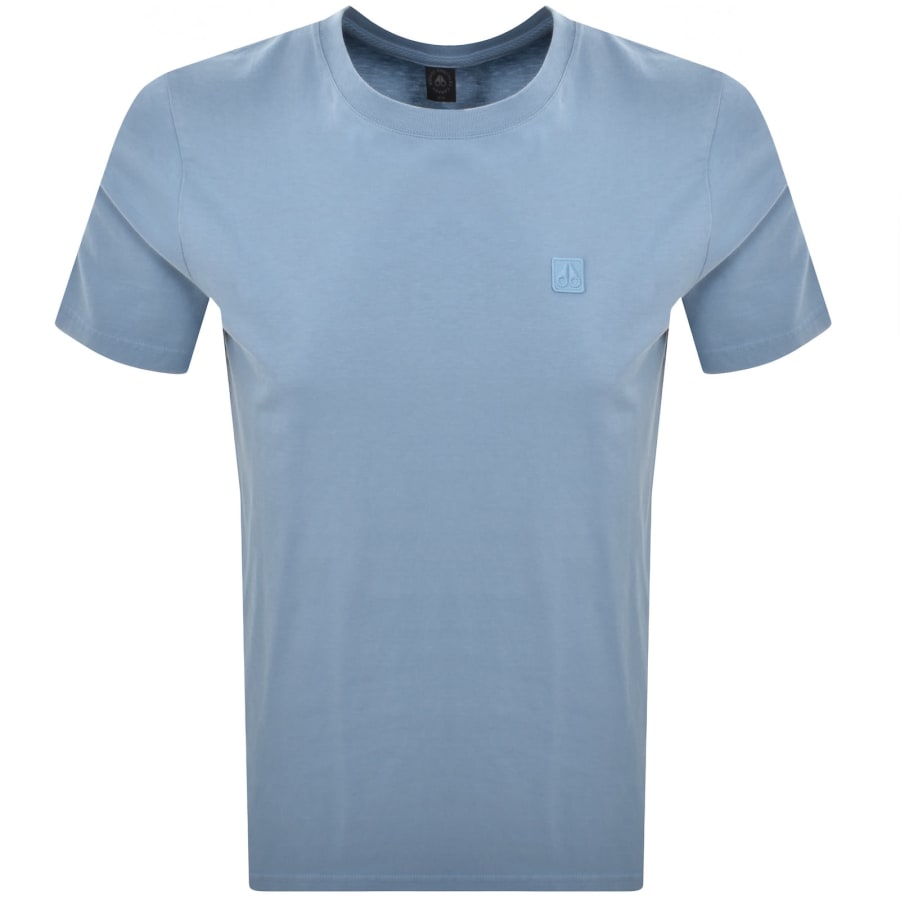 Image number 1 for Moose Knuckles Duluth T Shirt Blue