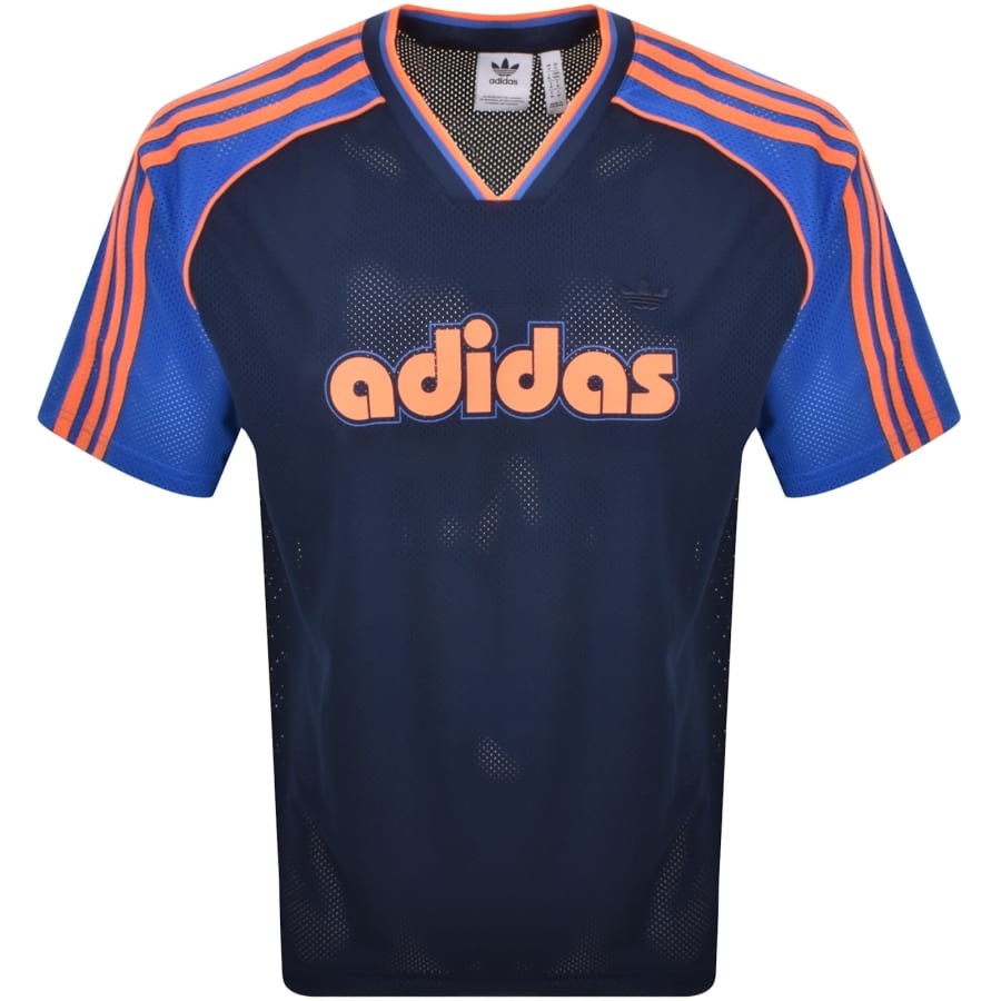 Image number 1 for adidas Originals Jersey T Shirt Navy