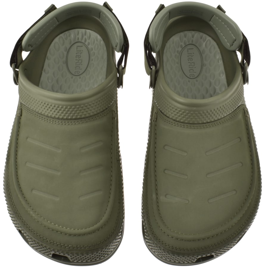 Image number 3 for Crocs Yukon Vista II Clog Army Green