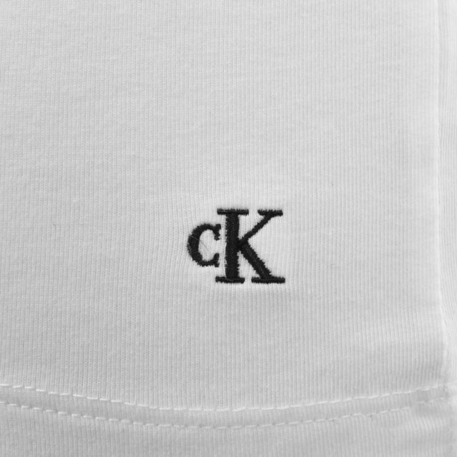 Image number 3 for Calvin Klein 3 Pack Vests White