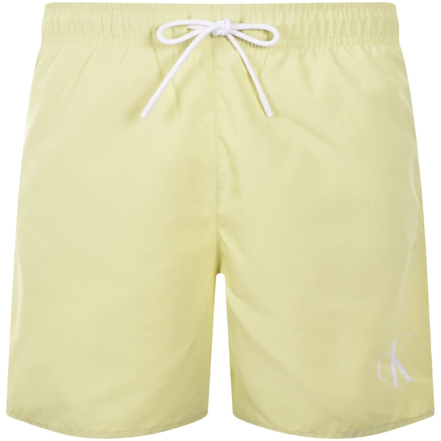Image number 1 for Calvin Klein Swim Shorts Yellow