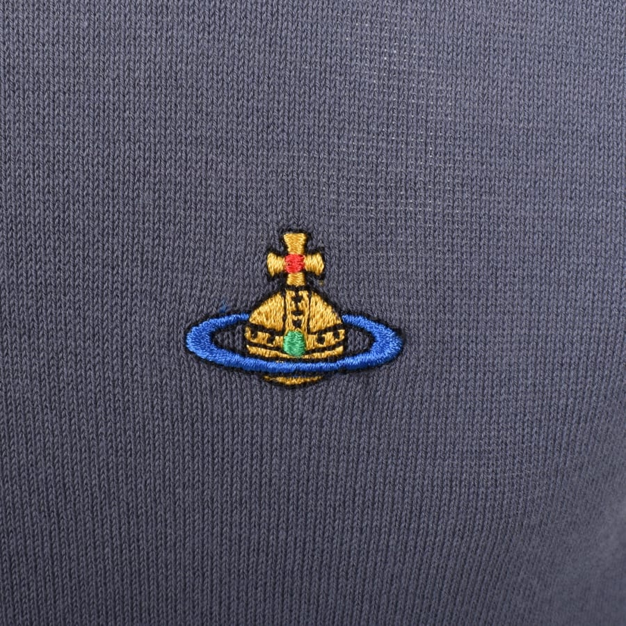 Image number 3 for Vivienne Westwood Knit Alex T Shirt Blue