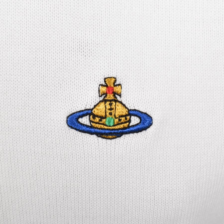 Image number 3 for Vivienne Westwood Knit Alex T Shirt White