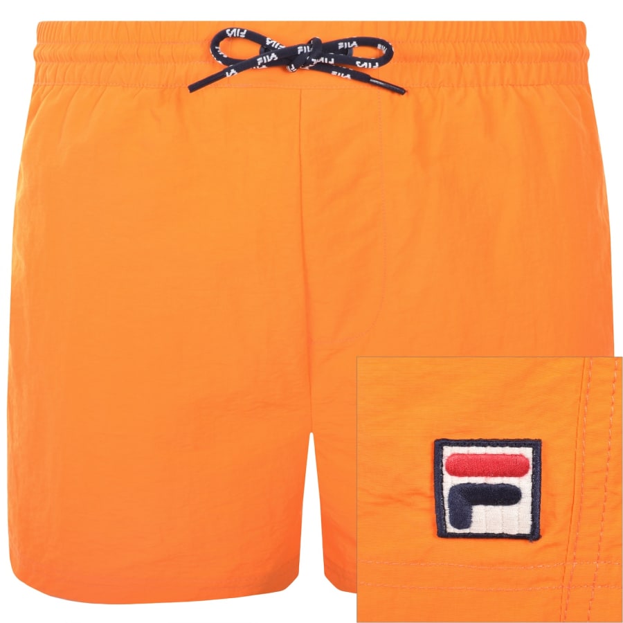 Image number 1 for Fila Vintage Artoni Swim Shorts Orange