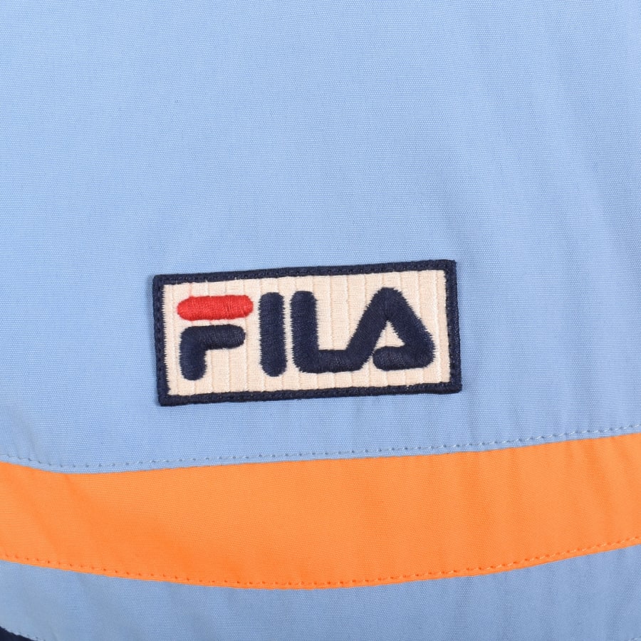 Image number 3 for Fila Vintage Phillip Track Jacket Vista Blue