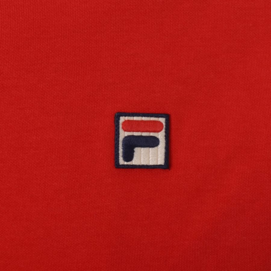 Image number 3 for Fila Vintage Settanta Zip Track Top Red