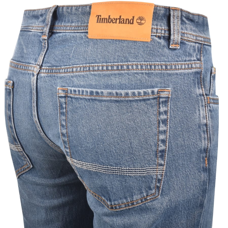 Image number 4 for Timberland Slim Fit Denim Jeans Blue
