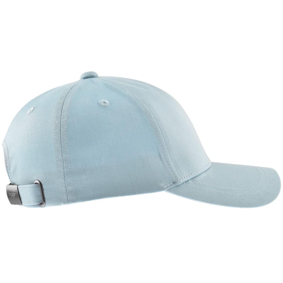 Image number 2 for Emporio Armani Baseball Logo Cap Blue