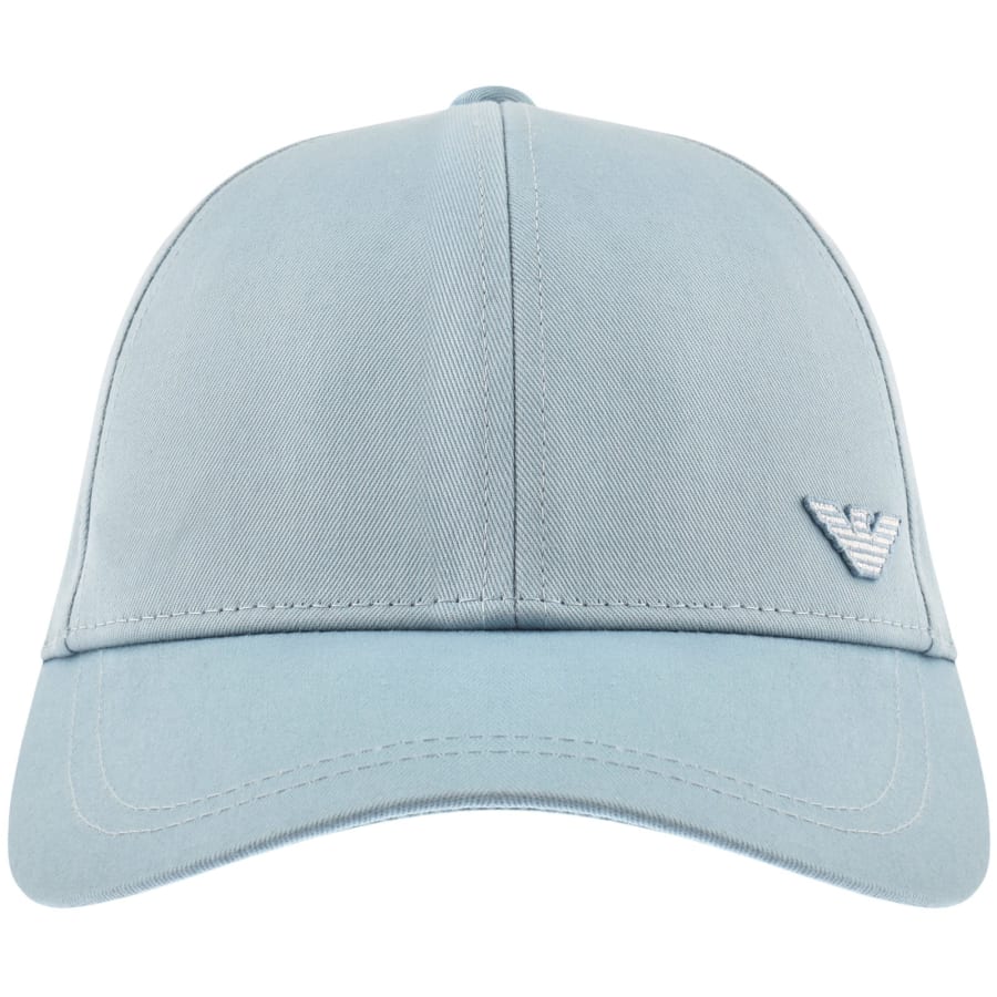 Image number 1 for Emporio Armani Baseball Logo Cap Blue
