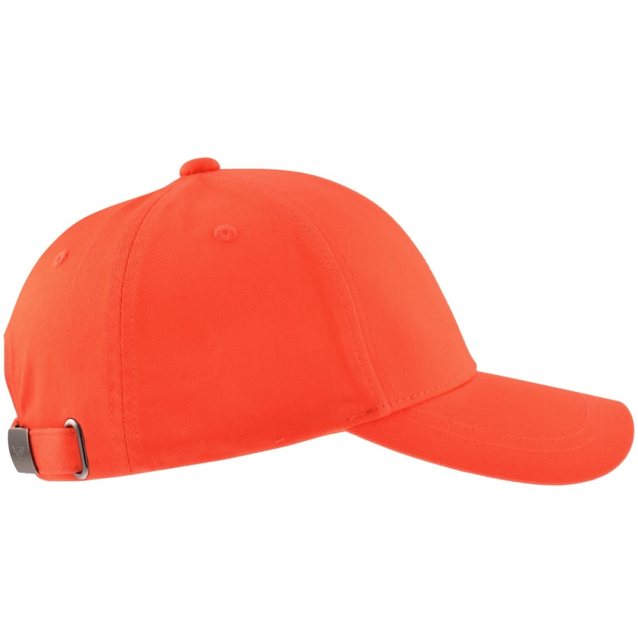 Image number 2 for Emporio Armani Baseball Logo Cap Orange