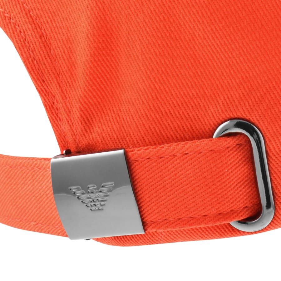 Image number 3 for Emporio Armani Baseball Logo Cap Orange