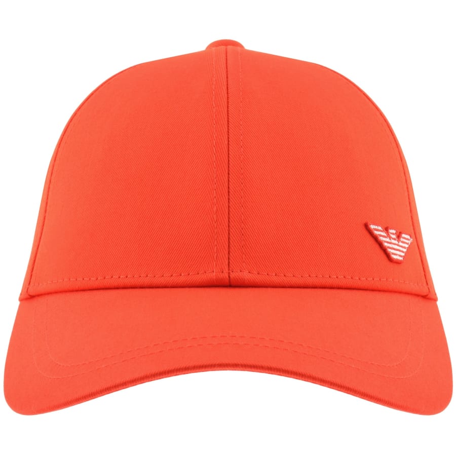Image number 1 for Emporio Armani Baseball Logo Cap Orange