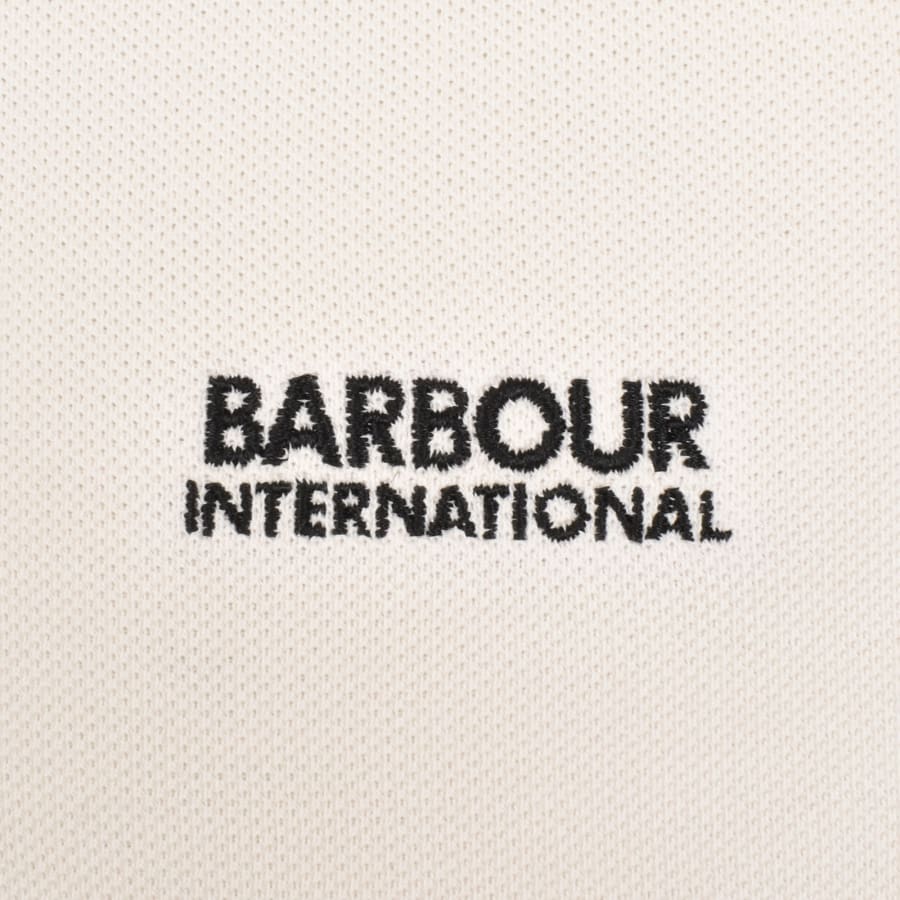 Image number 3 for Barbour International Muller Polo T Shirt White