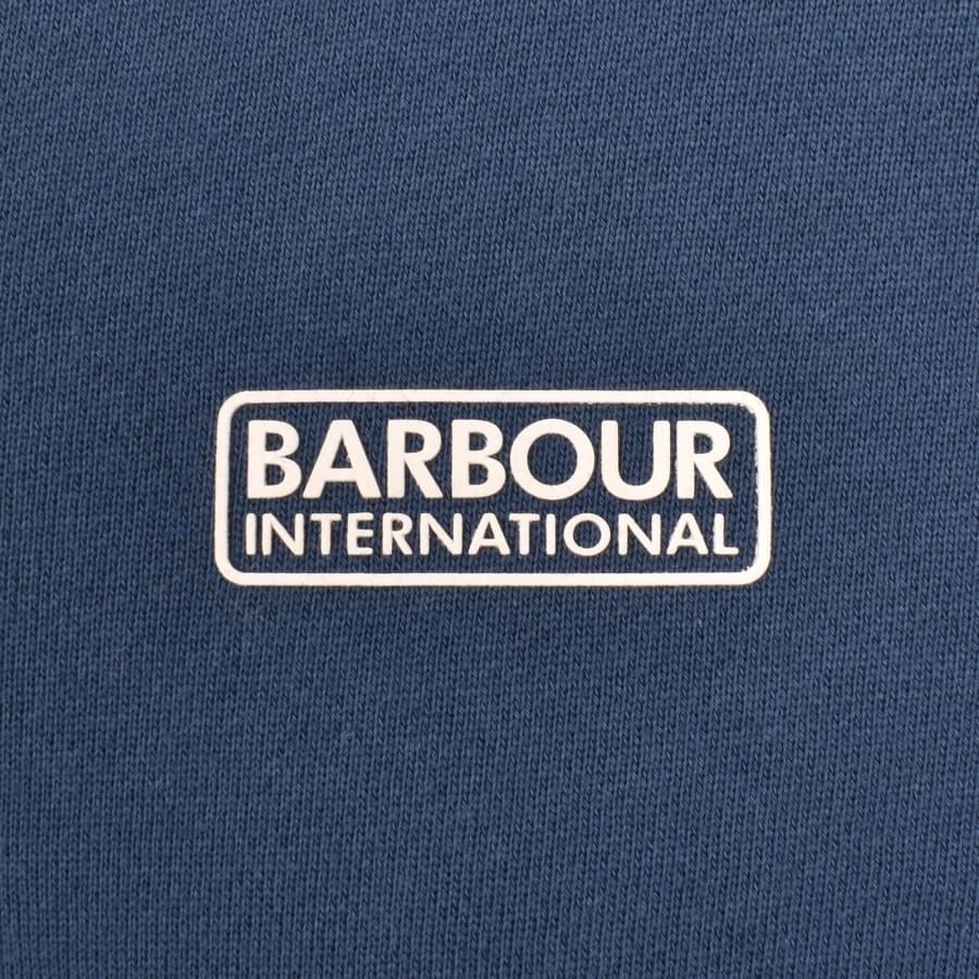 Image number 3 for Barbour International Clipper Sweatshirt Blue