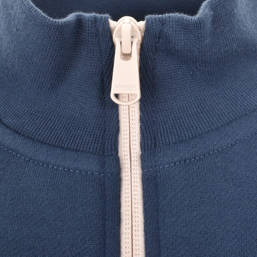 Image number 4 for Barbour International Clipper Sweatshirt Blue