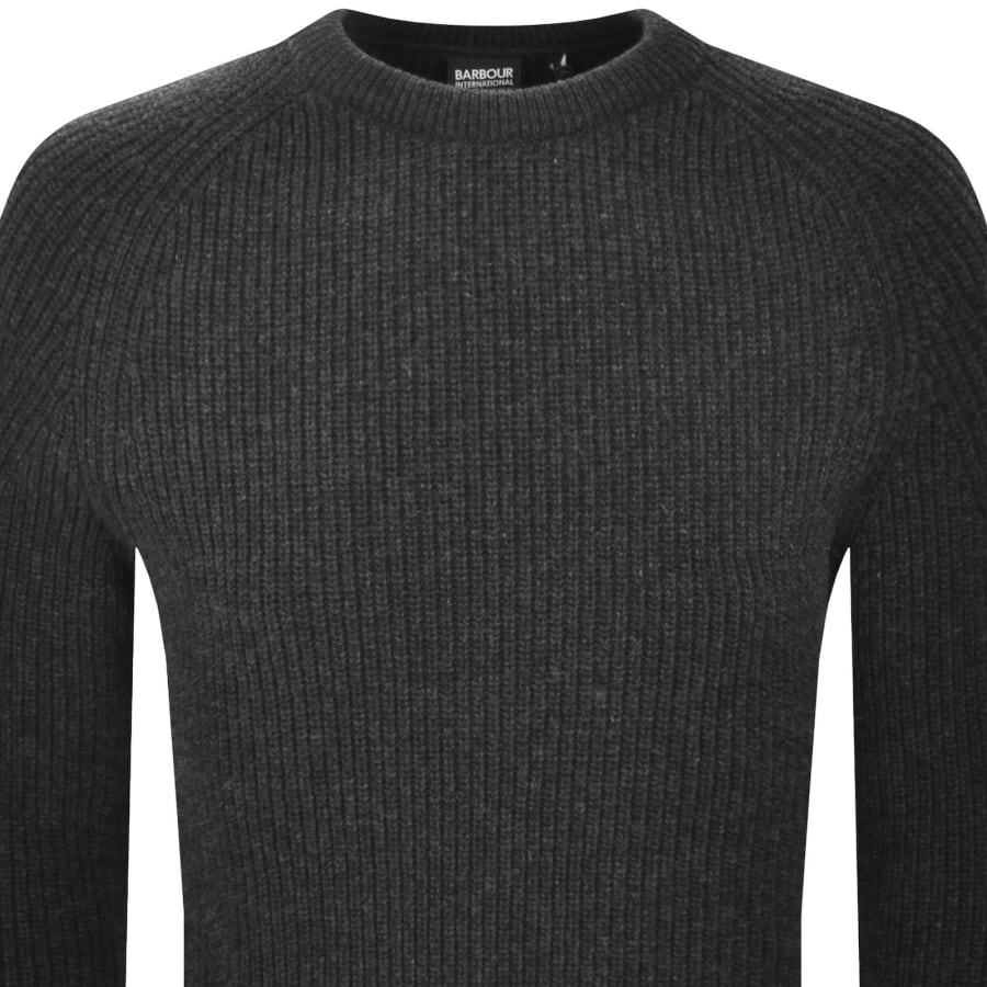 Image number 3 for Barbour International Chester Jumper Grey