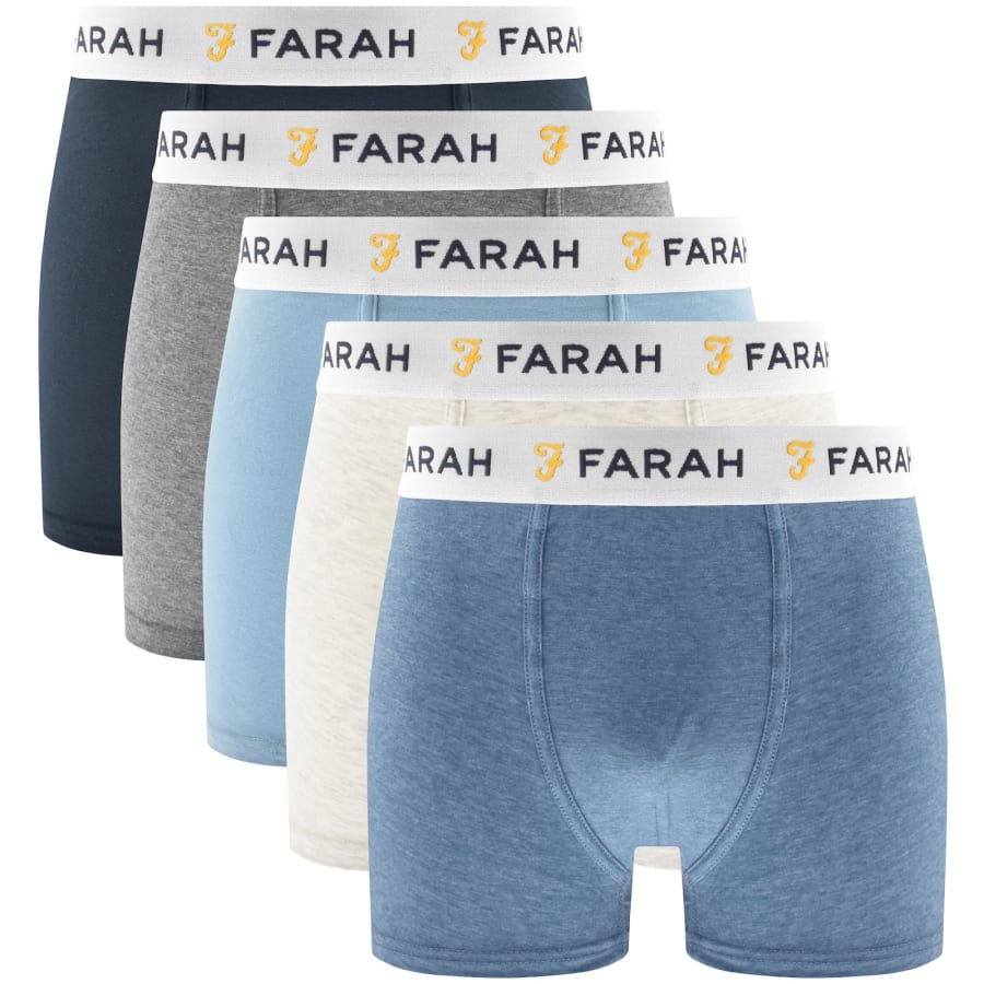 Image number 1 for Farah Orden 5 Pack Trunks