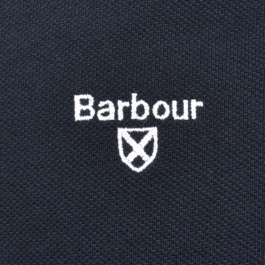 Image number 3 for Barbour Marlton Polo T Shirt Navy
