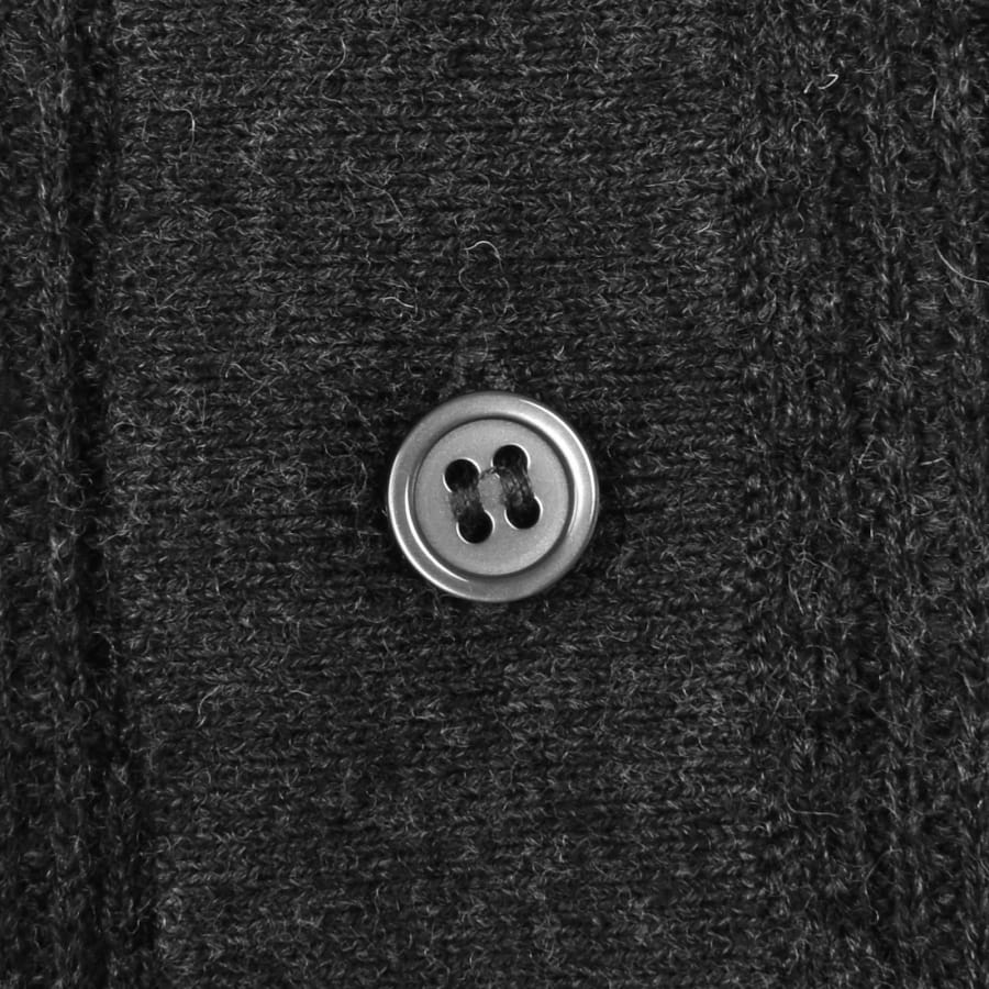 Image number 3 for Barbour Smeaton Knitted Polo Black