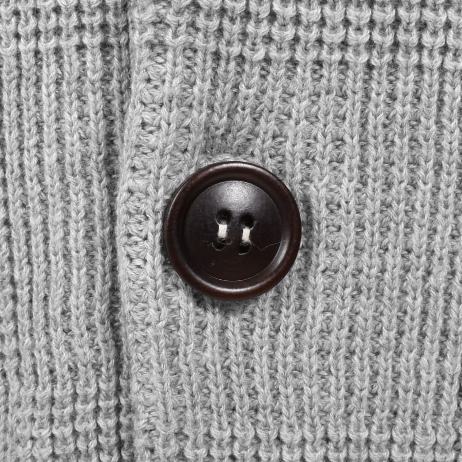Image number 3 for Barbour Falton Button Down Jumper Grey