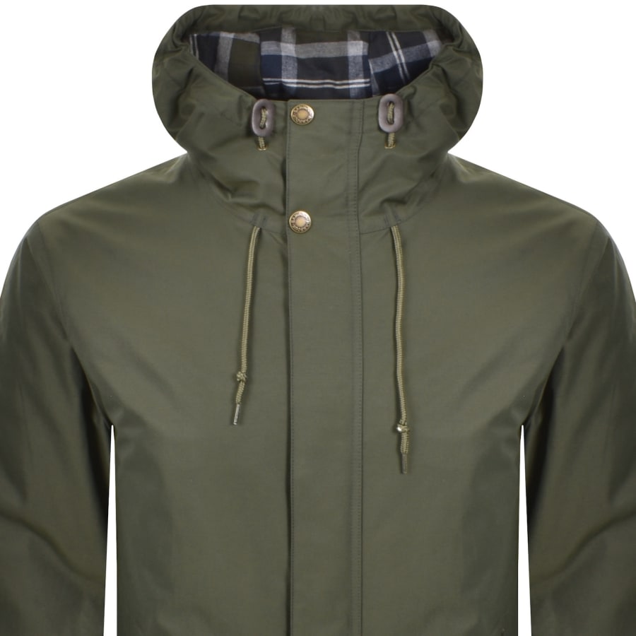 Image number 2 for Barbour Lorden Showerproof Jacket Green
