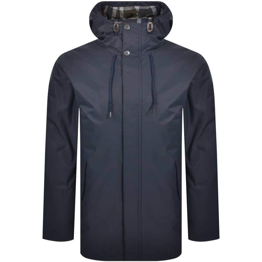 Image number 1 for Barbour Lorden Showerproof Jacket Navy